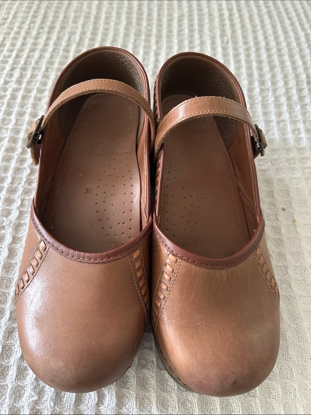 Dansko Marcelle Mary Jane honey color